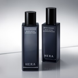 HERA Homme Black Active 2P Set (Toner 125ml+Emulsion 110ml) - [SET] 2P Set (Toner 125ml+Emulsion 110ml)