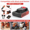 Djsanu 20 Volt 3500mAh Battery Compatible with Black & Decker