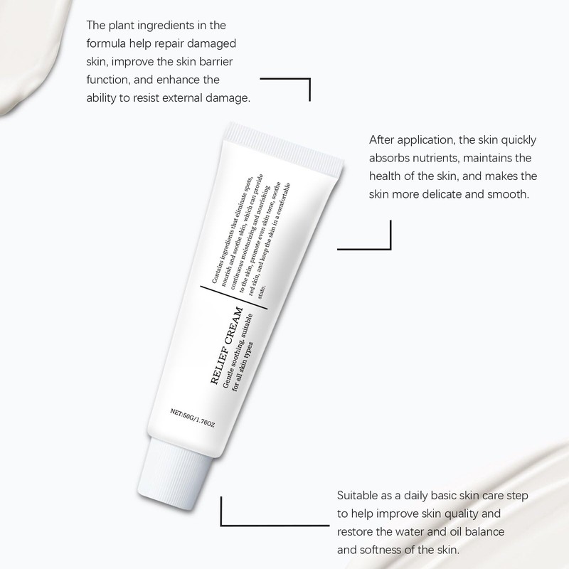 345 Relief Cream, sensitive skin moisturizer Women 50 ml