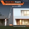 LOVEETA® Gen2 12Ft [18Ft Reach] Extendable Light Bulb Changer Pole