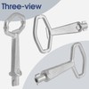 unrulysoul Generator Key Replacement Compatible with GM82922 Latch Opening Tool