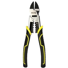 4 in 1 Wire Cutters Heavy Duty,High Leverage Diagonal Pliers 8 inch,Multifunction Side Cutters Precision Flush Cutters Ideal for Electronic Industry Repair (8" Wire Cutters)