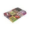 Rock Band Collage Flannel Blanket Lightweight Cozy Bed Blankets Soft