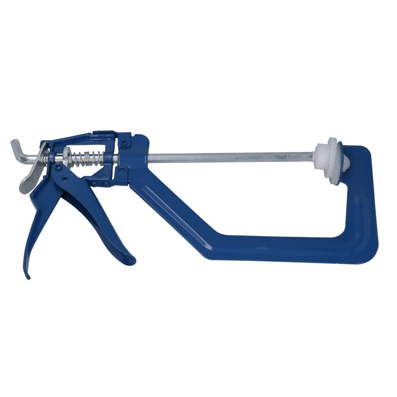 6" One Hand Ratchet Clamp Grip Clasp Quick Release Holder