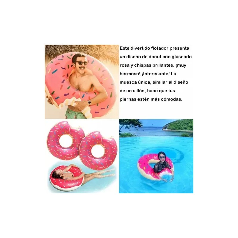 3pzs Salvavidas Inflables Donas Flotadores Para Alberca 90cm