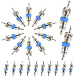 HUAREW Valve Core for R32 R410 R22 Refrigerant, High Pressure Air Conditioning Valve With Teflon Seal, Suitable for Replacement Part of Air Conditioning and Refrigeration Systems(Pack of 50)
