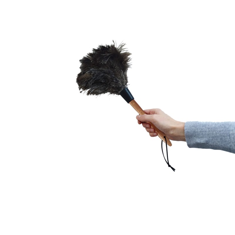 35cm 14'' Premium Quality Genuine Ostrich Feather Duster – Attracts