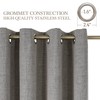 CUCRAF 100% Blackout Curtains Charcoal Grey 72 Inch Drop 2