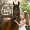 EPIRORA Horse Gifts for Women Girls, Silver Girl and Horse