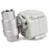 HSH-Flo 1/2" 3/4" 1" 2" 2 Way 12V/24VAC/DC 110V/230VAC Stainless
