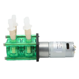 Dual Head High Flow Corrosion Resistant Peristaltic Pump Liquid Dosing Pump with BPT Tube 700ml/min DC24V 600mA