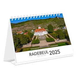 Radebeul kompakt 2025 | 21 x 15 cm | weißes Kalendarium