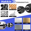 5Pcs Tungsten Carbide Chamfering Drill Bit for 1/8”-3/4”(3mm-20mm), Deburring External
