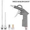 QiLeeCar 7-Piece Multi-Purpose Air Compressor Accessory Kit, Air Blow Gun