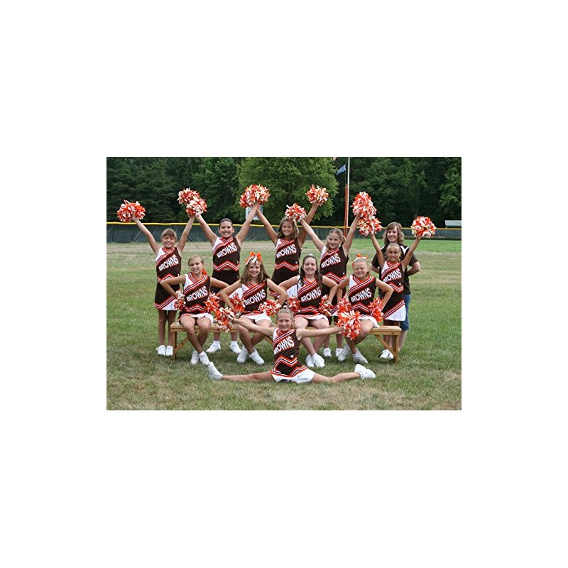 13'' Cheering Squad Spirited Fun Cheerleading Kit Cheer Poms Pack