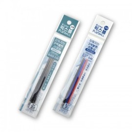 Crown Fixball 3-Color Ballpoint Pen Refill Pack (3 Pack) / 크라운 픽스볼 3색 볼펜 리필심 3개입
