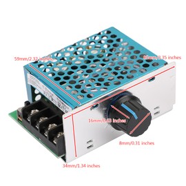 MAD HORNETS DC 7-70V 30A PWM HHO RC Brush Motor Speed Controller Governor Dimmer 12V 24V