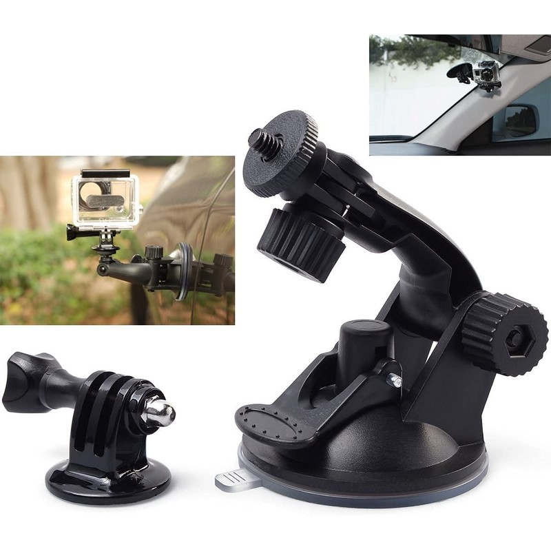 micros2u Car Suction Mount Holder compatible with GoPro Hero 12