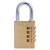 Ifam 619 C40R Combination Lock, Brass