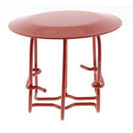 Fire Sprinkler Head Guard, Red With Baffle/Water Shield, Standard