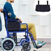 NICENEEDED 7.09" x 12.59" Rollstuhl Aufbewahrungstasche Mit Reißverschluss wasserdichte Armlehne