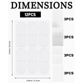 KGDUYC Ear Supports – 72 Sheets Ear Back Band Earring Stickers Form Ear Corrector Correction Ear Plasters Backing Paper Transparent, Apply Elf Ear Makeup