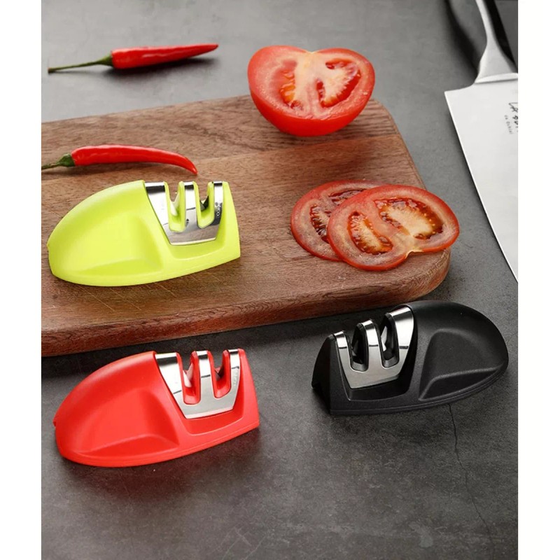 Lecute Afilador De Cuchillos Tijeras Cocina Profesional Portatil