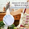 Donmnemb 3 Pairs Rubber Dishwashing Gloves for Household, Laundry Kitchen