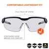Ergodyne Skullerz Dellenger Anti Scratch Safety Glasses with Adjustable Temples,