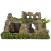 Nobby Aqua Ornaments Maya Ruin with Plants, 21.7 x 14.7