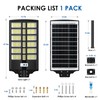 9000W Solar Street Light Outdoor Dusk to Dawn, Large Solar