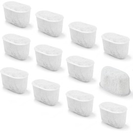 NKA UNIV1CFLTR6PK Coffee Maker Water Filter Replacement For GE Café Drip Coffee Maker, Compatible with UNIV1CFLTR6PK, for Models G7CDABSSTSS, G7CDAASSTSS, C7CDAAS3PD3, C7CDAAS4PW3,12-Pack