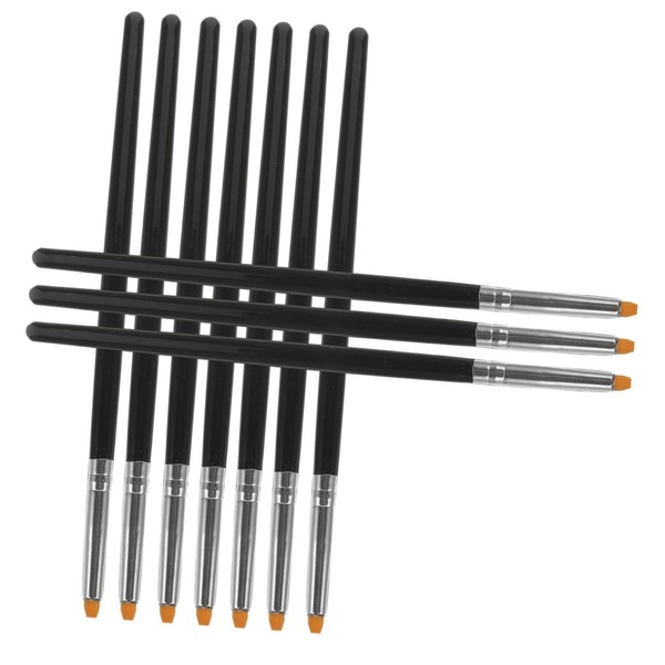 WOONEKY Professional Lash Lifting Brush Sturdy Handle 10pcs Eyelash Brush