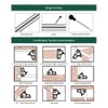 Combination Angle 300 mm Counter-Rotating Scale & Precise Angle, Precise,