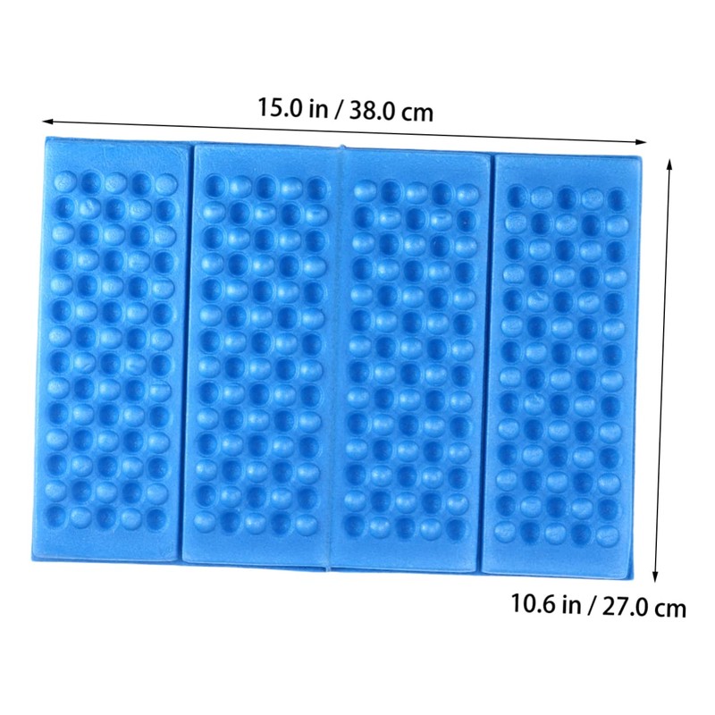 WHAMVOX Portable Folding Mats 2 Pcs Camping Seat Cushion Outdoor