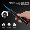 7CDXD Encendedor de Butano, 6-Inch Encendedores Recargables de Butano, Soplete