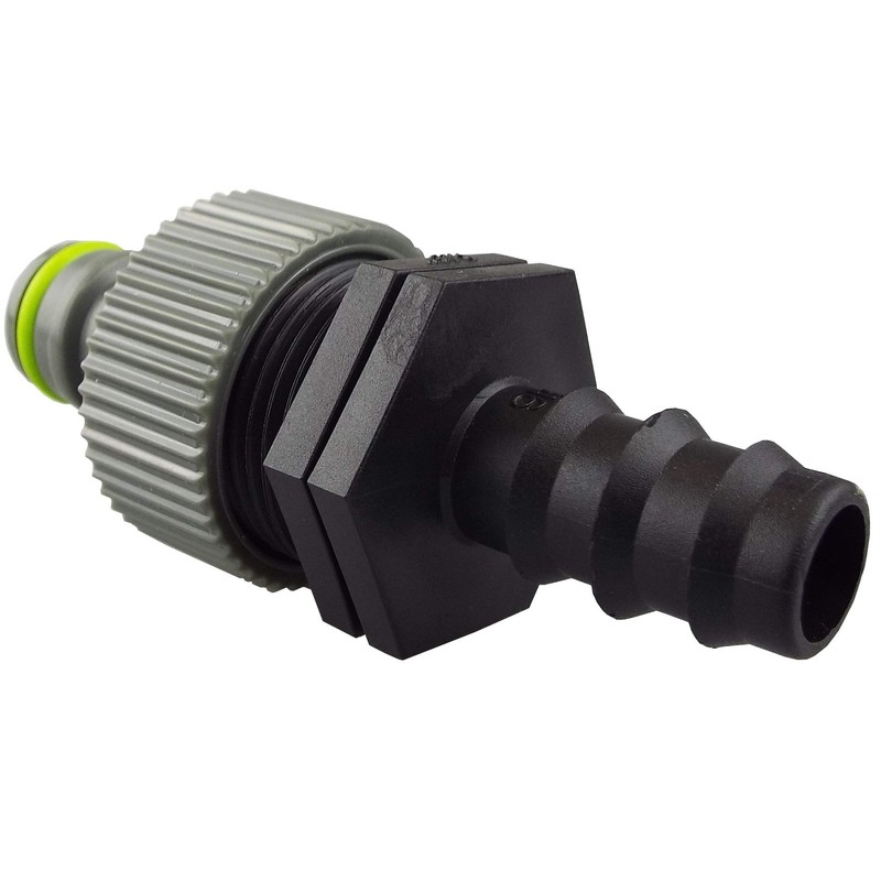 Porous Pipe/Soaker Hose to Garden hosepipe Connector
