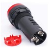 SPORTARC 2 Red Indicator Lights with Buzzer AC/DC 12V 22mm