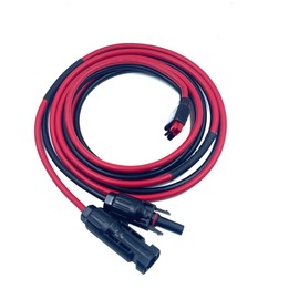 YIMIKEDAYA Solar to Anderson Plug Cable 10AWG 45A Solar Panel Cable Compatible with Jackery Portable Generators Energy Storage RV (1.8 m)