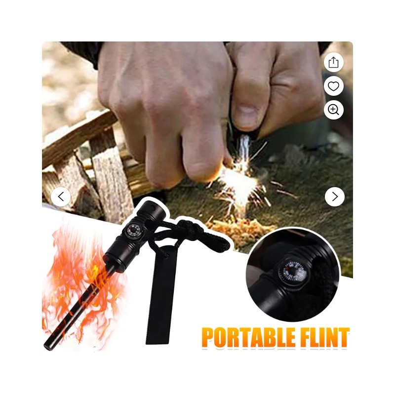 coyote survival gear 3-Pack CSG Magnesium Fire Starter Kit -