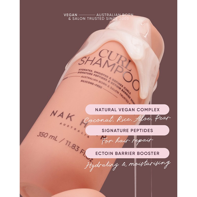 NAK Hair Curl Shampoo 350ml