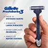 Gillette Prestobarba3 rastrillo con 3 hojas por 8 unidades extra