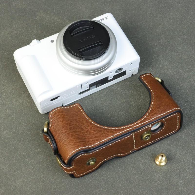 SIUTATDSH Camera Case, PU Leather, Suitable for Sony Sony VLOGCAM