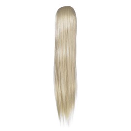 Love Hair Extensions Silky Sue Crocodile Clip Synthetic Hair Ponytail Colour 27 Rich Blonde 20 -inch