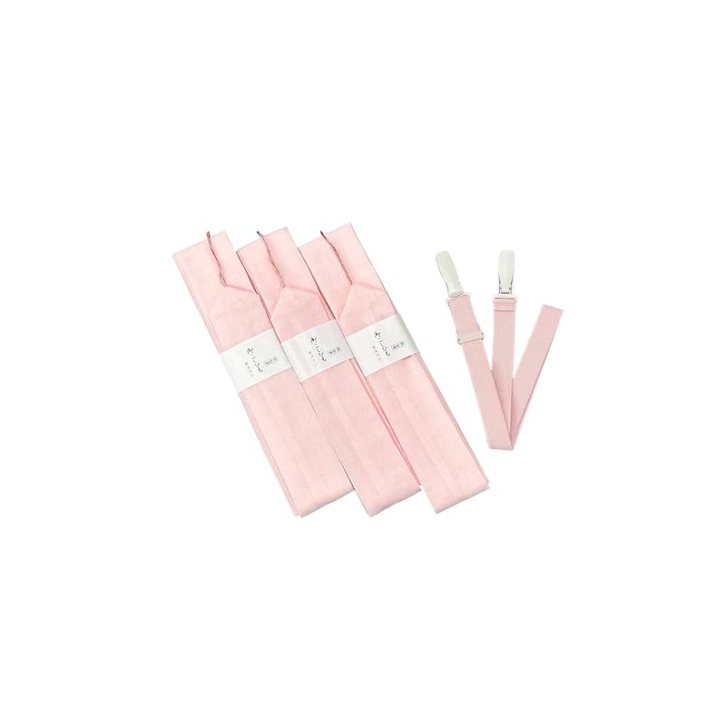 HYOTANDO 3 x Waist Straps and Dressing Belt Set, Pink