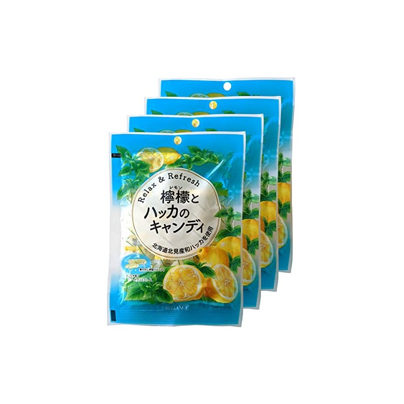 Romance Confectionery Lemon and Peppermint Candy (4 Pieces) 1 Bag