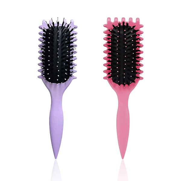 Pack of 2 Air Cushion Curling Brush, Curling Brush, Styling