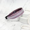Burnaby Lucent Silver Bloom Lavender Hair Band / 버나비 루센트