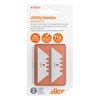 Slice 10524 Ceramic Utility Blades (Rounded-Tip), Finger-Friendly, Safe to Touch,