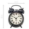 NEXTIME Table Amsterdam Small Table Clock, Alarm Clock, Stylish, Quiet,
